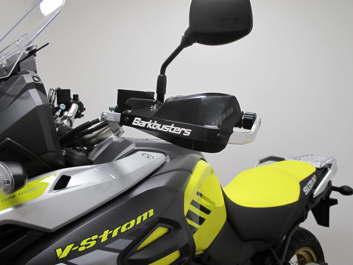 BARKBUSTERS Handguard Hardware Kit (Code: BHG-070) fitted to SUZUKI DL1000XT V-Strom with VPS Guards (Code: VPS-003) sold separately