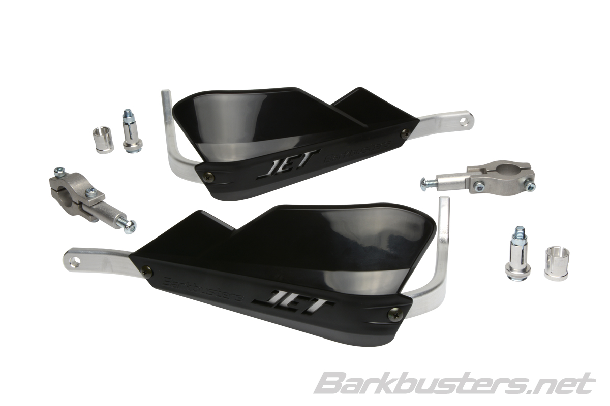 BARKBUSTERS JET Handguard - Straight 22mm (Code: JET-001) - BLACK