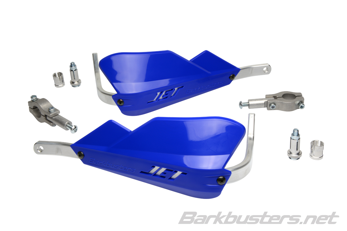 BARKBUSTERS JET Handguard - Straight 22mm (Code: JET-001) - BLUE
