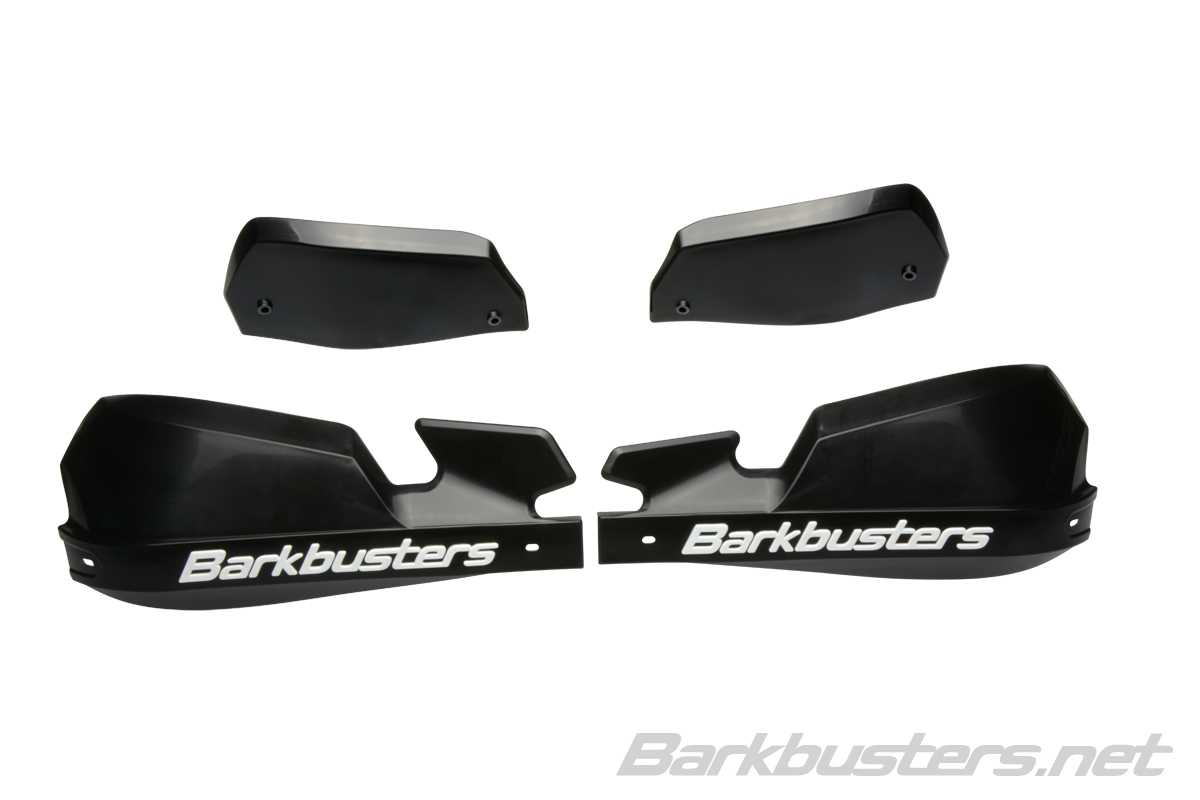 BARKBUSTERS VPS Guards (Code: VPS-003) - BLACK (supplied with BLACK wind deflectors)