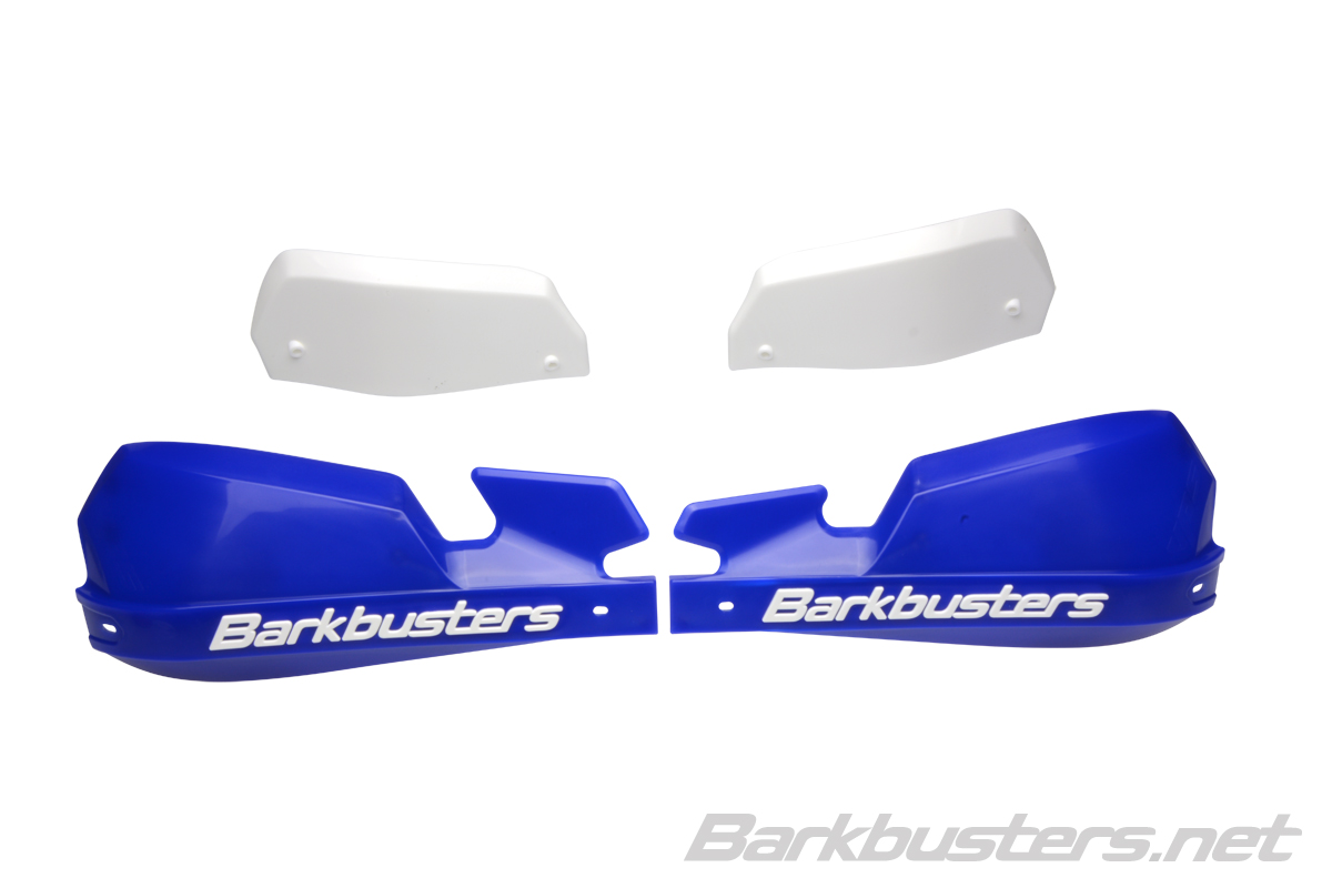 BARKBUSTERS VPS Guards (Code: VPS-003) - BLUE (supplied with WHITE wind deflectors)