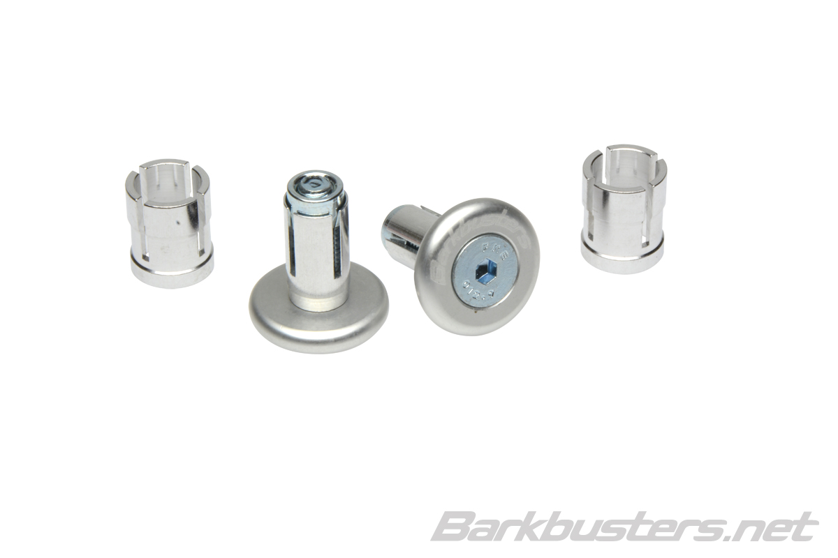 BARKBUSTERS Accessory – Bar End Plug (Code: B-045) - SILVER