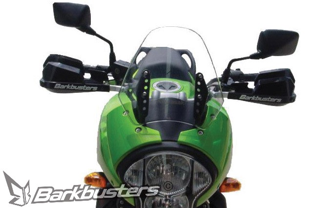 BARKBUSTERS Handguard Hardware Kit (Code: BHG-034) fitted to KAWASAKI KLE650 Versys with VPS Guards (Code: VPS-003) sold separately