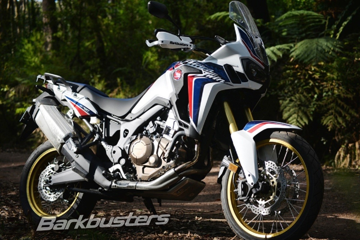 BARKBUSTERS Handguard Hardware Kit (Code: BHG-062) fitted to HONDA CRF1000L Africa Twin -non DCT model 2016 with VPS Guards (Code: VPS-003) sold separately