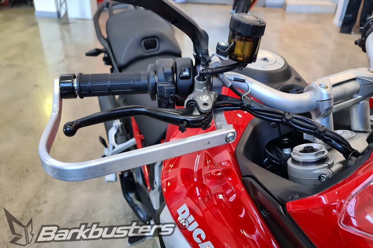 BARKBUSTERS Handguard Hardware Kit (Code: BHG-089) on Ducati Multistrada V4