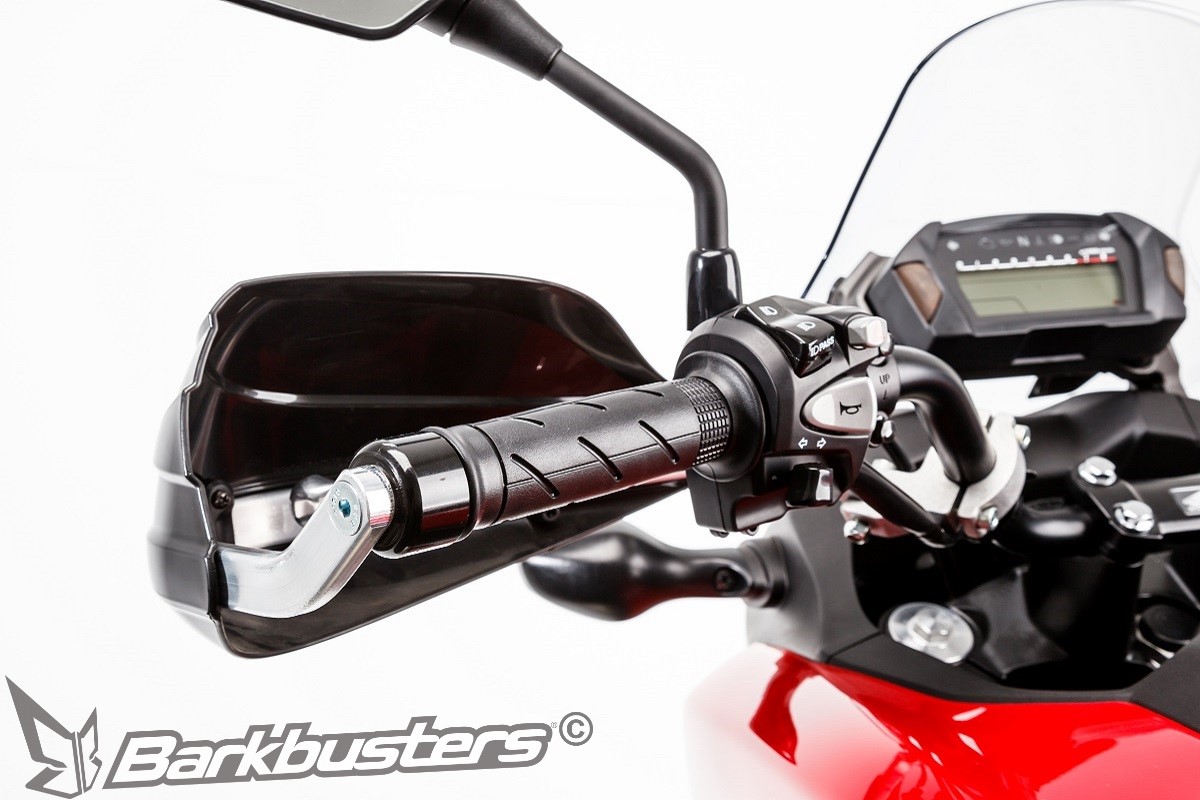 BARKBUSTERS Handguard Hardware Kit (Code: BHG-046) fitted to HONDA NC700X with STORM Guards (Code: STM-003) sold separately