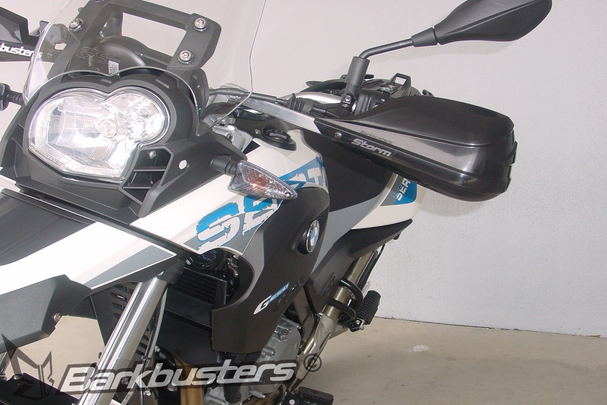 BARKBUSTERS Handguard Hardware Kit (Code: BHG-045) fitted to BMW G650GS