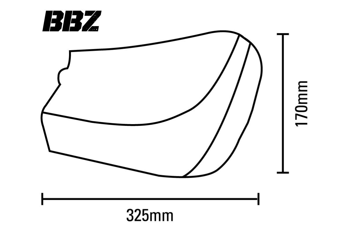 BARKBUSTERS BBZ Guard Dimensions