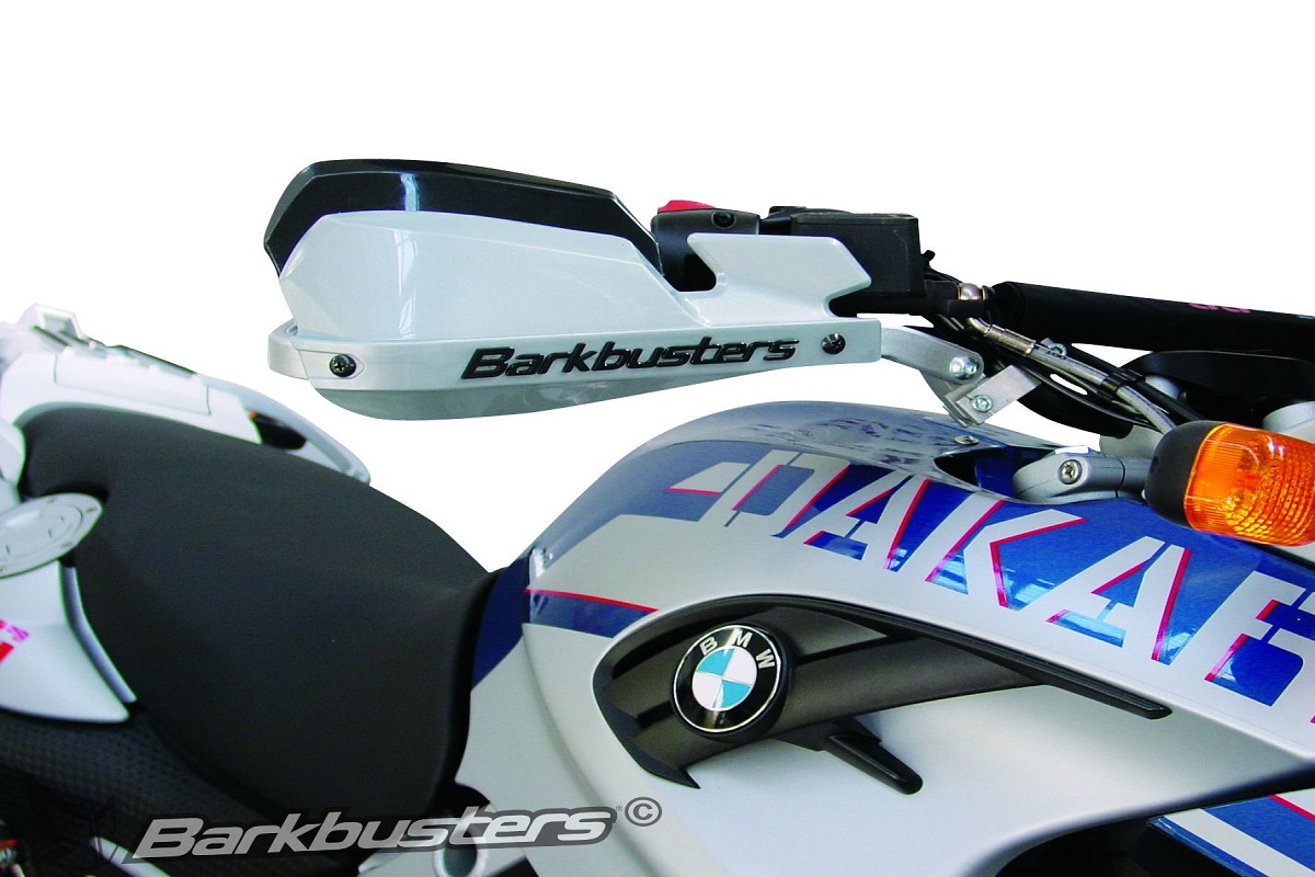 BARKBUSTERS Handguard Hardware Kit (Code: BHG-010) fitted to BMW F650GS DAKAR with VPS Guards (Code: VPS-003) sold separately