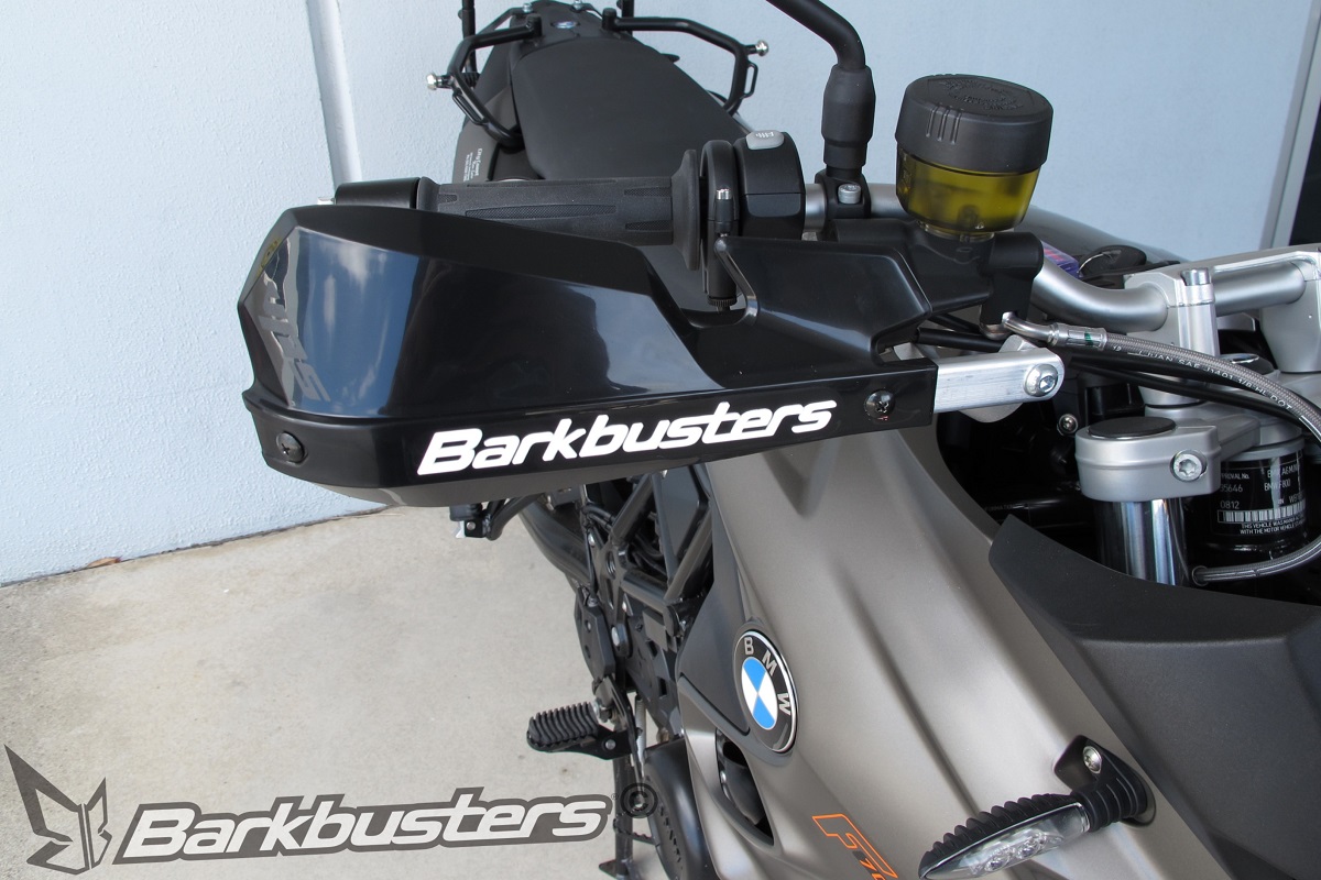BARKBUSTERS Handguard Hardware Kit (Code: BHG-040) with VPS Handguards fitted to BMW F700GS