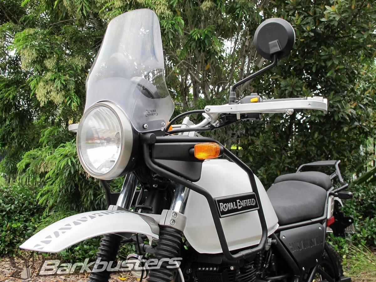 BARKBUSTERS Handguard Hardware Kit (Code: BHG-084) fitted to ROYAL ENFIELD Himalayan