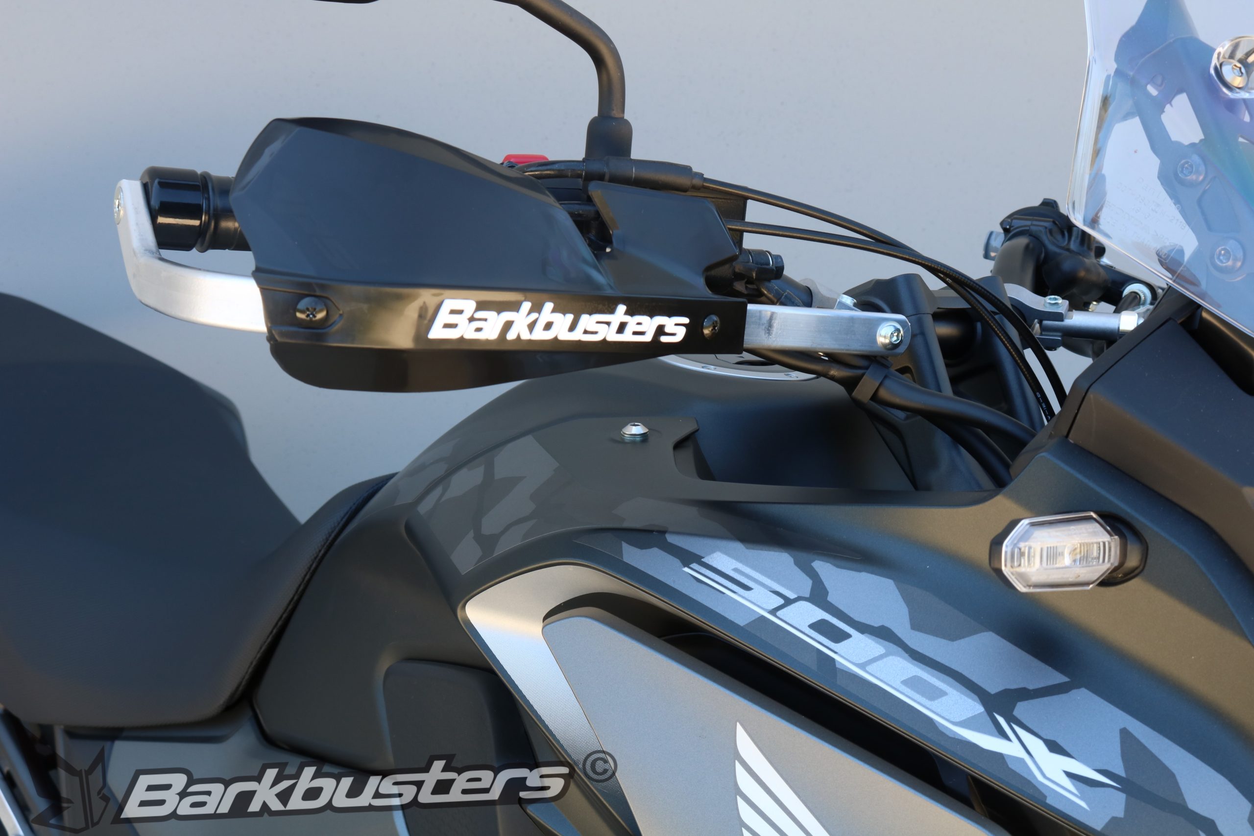 BARKBUSTERS Handguard Hardware Kit (Code: BHG-081) fitted to HONDA CB500X ('19 on) with VPS Guards (Code: VPS-003) sold separately