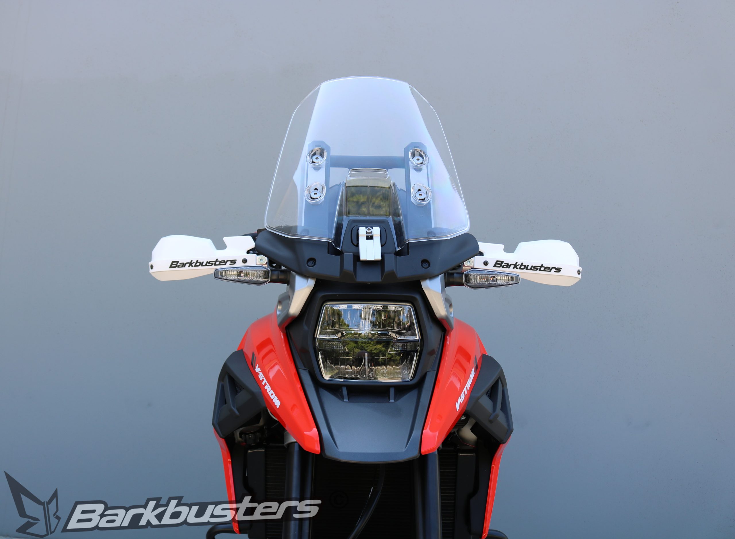 BARKBUSTERS Handguard Hardware Kit (Code: BHG-086) fitted to DL1050XT V-STROM with VPS Guards (Code: VPS-003) sold separately