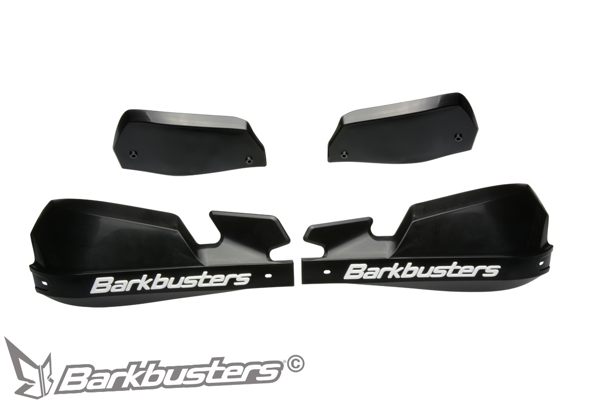 BARKBUSTERS VPS Guards (Code: VPS-003) - BLACK (supplied with BLACK wind deflectors)