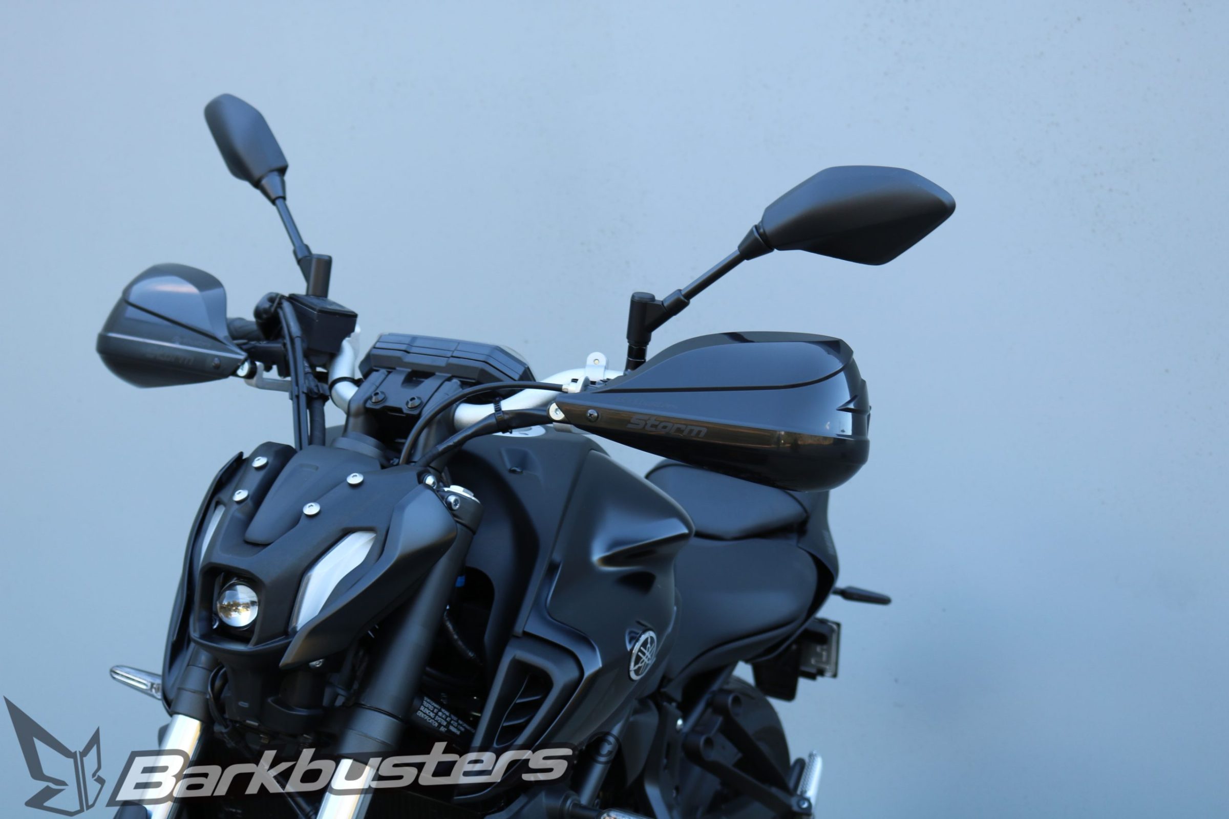 Yamaha MT 07 (2021) fitted with Barkbusters STORM Handguards
